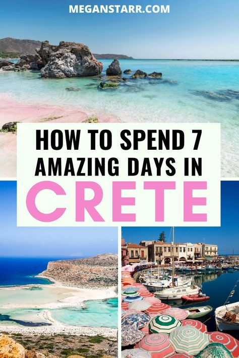 Crete Itinerary, Knossos Palace, Crete Travel, Greek Vacation, Summer Travel Destinations, Greece Beach, Crete Island, Greece Travel Guide, Travel Greece