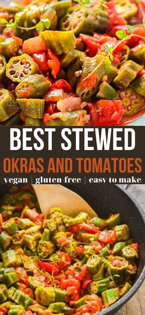 Stew Okra And Tomatoes, Stewed Tomatoes And Okra, Okra And Stewed Tomatoes, Stewed Vegetables, Southern Okra And Tomatoes Recipe, Keto Okra And Tomatoes, Tomatoes And Okra Stewed, Tomato Okra Recipe, Tomato And Okra Recipes