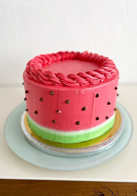 Cookies Design, Chocolate Cake Designs, Cookie Decoration, Watermelon Cake, Watermelon Designs, Watermelon Birthday, Mini Cakes Birthday, Cake Inspo, Cookie Cups