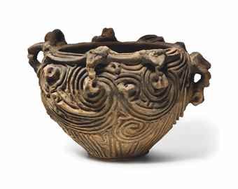 Jomon Pottery Coil Pots, Jomon Pottery, Jomon Era, Historical Pottery, Yayoi Period, Jomon Period, Sculpture Fashion, Coil Pottery, Coil Pots