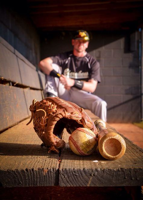 Dugout Pictures Photo Ideas, Dugout Photoshoot, Senior Pics Baseball Field, Individual Baseball Poses, Senior Picture Baseball Ideas For Guys, Baseball Senior Pictures Cap And Gown, Baseball Team Photoshoot Ideas, Baseball Player Senior Pictures, Baseball Photo Poses