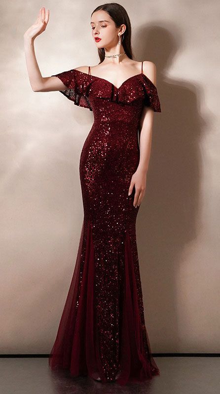 Bling Dress, Hourglass Dress, Velvet Dress Designs, Blouse Casual Fashion, Mermaid Prom Dress, Myanmar Dress Design, Elegant Dresses Classy, Sequin Evening Dresses, Prom Dress Inspiration