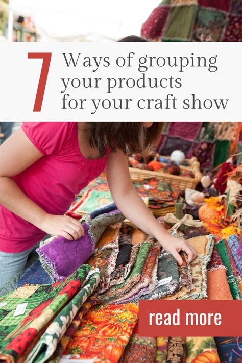 Grouping your products thoughtfully in your craft booth makes shopping more enjoyable and also helps customers navigate your offerings! Check our grouping ideas here!
https://mylocalcrafters.com/blog-display-groupings/

#FallCrafting #HandmadeWithLove #MLC #MyLocalCrafters #SupportLocal #CraftBusiness Holiday Craft Booth Ideas, Craft Show Booth Display Ideas Layout, Poor Communication, Creative Booths, Craft Fair Booth Display, Craft Show Booth, Organizational Tips, Auction Fundraiser, Craft Fairs Booth