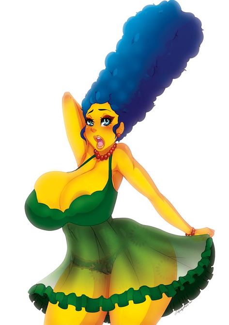 Marge Simpson 1 by Ladycandy2011 Marge Simpsons, Cartoon Mom, Simpsons Drawings, Marge Simpson, Female Cartoon Characters, Tumblr Art, Female Cartoon, American Dad, Superhero Comic