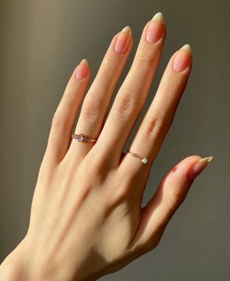 Nice Natural Nails Aesthetic, Long Clean Nails, Perfect Natural Nails, Nice Nails Natural, Vision Board Healthy Nails, 2024 Vision Board Nails, Natural Nail Shape Ideas, Nails 2024 Natural, Pretty Natural Nails No Polish