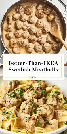 Easy Swedish Meatballs, Ikea Swedish Meatballs, Swedish Meatballs Easy, Meatballs And Gravy, Meatball Recipes Easy, Swedish Meatballs, Cream Wedding, Classy Wedding, Beef Dishes