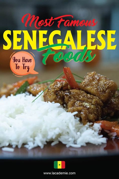 Senegalese cuisine offers a variety of flavorful dishes with meats, fish, vegetables, and spices. Popular meals include Thieboudienne, Yassa, and Mafe, often served with rice or couscous. The coastal location also provides an abundance of seafood options. Senegalese Breakfast, Senegalese Recipes Dishes, Senegalese Dessert, Senegalese Food Recipes, Senegal Recipes, Senegalese Dishes, Senegalese Recipes, Senegal Food, Senegalese Food