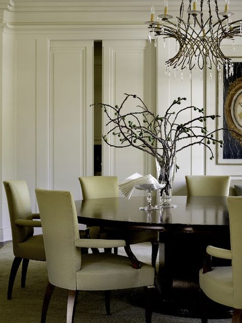 Barbara Barry Interiors, Barbara Barry, Blogger Design, The Dining Room, Best Interior Design, Breakfast Room, Room Table, Best Interior, Traditional House