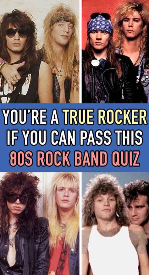 80s Rock Band, Rock Of Ages Musical, Hard Rock Aesthetic, 80s Rocker Chick, Classic Rock Songs, 80s Rocker, 80s Rock Bands, Rock Aesthetic, 80s Rock