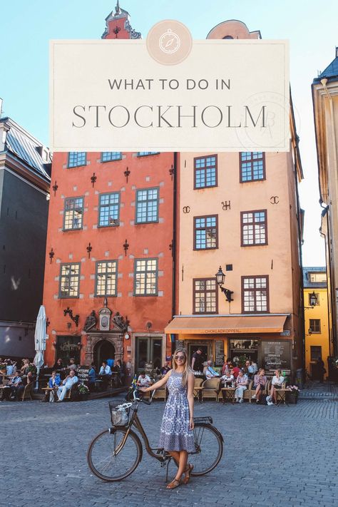 Stockholm is made up of 14 islands and is a beautiful city. This Stockholm Travel Guide is filled with travel tips to help you get the most from your trip! | Stockholm, Sweden | Stolkholm travel tips | Stolkholm things to do | #stolkholm #sweden #traveltips Stockholm Fashion Spring, Stockholm Things To Do, Stockholm To Do List, Stockholm Vacation, Sweden Travel Guide, Stockholm To Do, What To Do In Stockholm, Stockholm Travel Tips, Stockholm Sweden Aesthetic