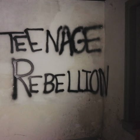 #teenagerebellion #graffiti #exploring Delinquent Quotes, Rebelion Aesthetic, Delinquent Aesthetic, Effy Stonem Aesthetic, Doing Graffiti Aesthetic, Teenage Rebellion Aesthetic, Graffiti Grunge Aesthetic, Aesthetic Graffiti Quotes, Dystopian Graffiti