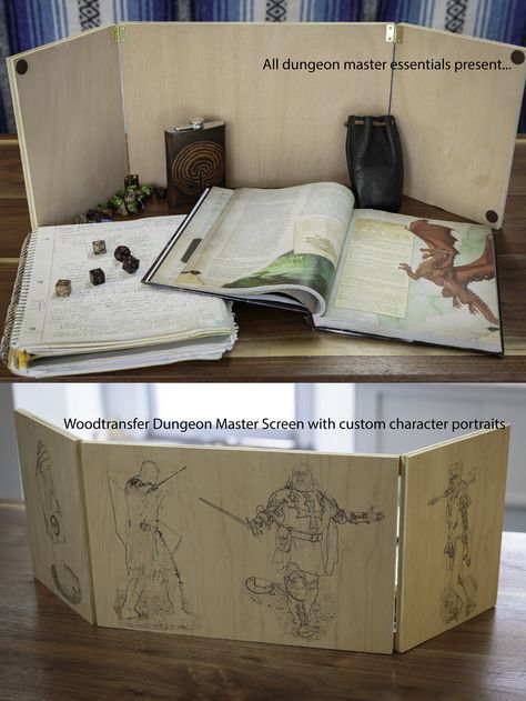 Dnd Dungeon Master Screen Diy, Dungeon Master Screen Diy, Gifts For Dungeon Masters, Dungeons And Dragons Gifts Diy, Dungeons And Dragons Crafts Diy, Dnd Screen Diy, Diy Dungeon Master Screen, Dnd Setup Diy, Dm Screen Diy