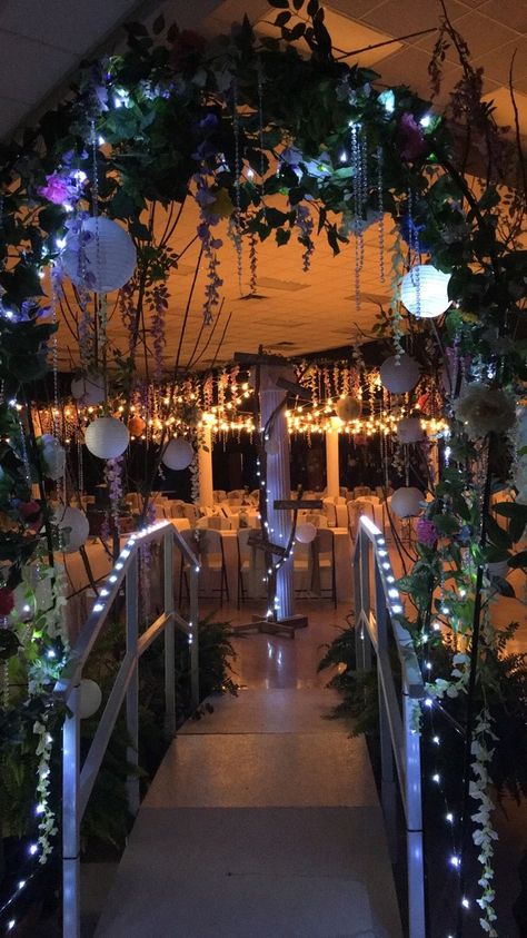 Homecoming Dance Theme Ideas, Enchanted Forest Dance Theme, Enchanted Evening Theme, Enchanted Evening Prom, Hoco Ideas Themes, Enchanted Forest Dance, Forest Prom Theme, Homecoming Theme Ideas, Enchanted Forest Prom Theme