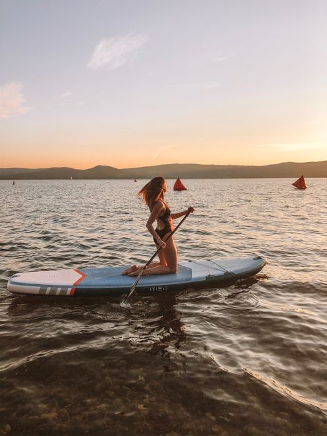 Sunset Swimming, Sup Girl, 2024 Board, Sup Stand Up Paddle, Sup Yoga, Blues Festival, Sup Surf, Standup Paddle, Bucket List