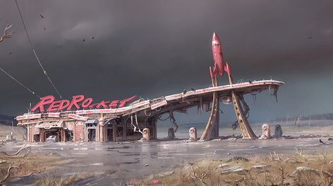 Fallout 4 Concept Art, Fallout 4 Wallpapers, Michael Chang, Fallout Rpg, Fallout Concept Art, Fallout Game, Fallout Art, Arte 8 Bits, Fall Out 4