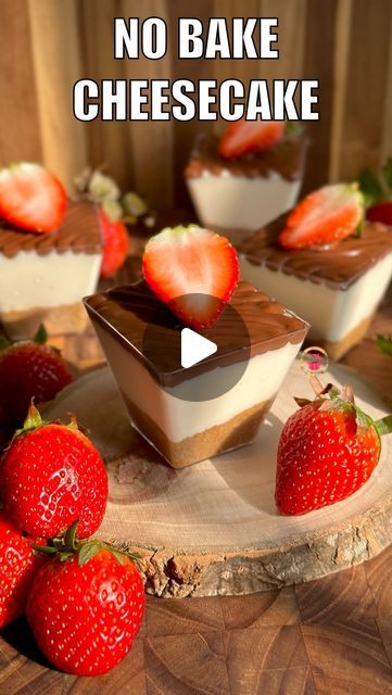 Henna Aggarwal on Instagram: "🎂NO BAKE Cheesecake🎂
This is truly the most perfect and easy no-bake cheesecake. It’s smooth and creamy dessert isn’t heavy like a baked Cheesecake. It’s lightly sweet and perfectly refreshing! 🧑🏻‍🍳

BASE:
🍪Digestive Biscuits- 5
🧈Melted Butter- 2 Tbsp

CREAMCHEESE FILLING:
🧀Creamcheese- 100 Gms
🧂Icing Sugar- 1 Tbsp
🧃Condensed Milk- 1/4 Cup
🫘Vanilla Essence- 1/4 Tsp

#Cheesecake #NoBakeCheesecake #EgglessCheesecake #EgglessRecipes #Nutella 
[CheeseCake Recipe, No Bake Cheesecake Recipe, No Bake Cheesecakes, Eggless EggFree Cheesecake, Eggless Recipes, No Fire Cooking]" Eggless No Bake Cheesecake, Eggless Baked Cheesecake, Cold Cheesecake Recipes, No Fire Recipes, Cheese Cakes Design, Eggless Cheesecake Recipes, Nobakecheesecake Recipes, No Fire Cooking Recipes, Fireless Recipes