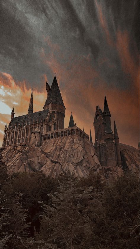 Harry Potter Ios Home Screen, Hogwarts Phone Wallpaper, Hogwarts Iphone Wallpaper, Hogwarts Background Aesthetic, Hogwarts Outside, Howards Castillo Harry Potter, Hogwarts Wallpaper Iphone, Aesthetic Wallpaper Hogwarts, Dark Hogwarts Aesthetic