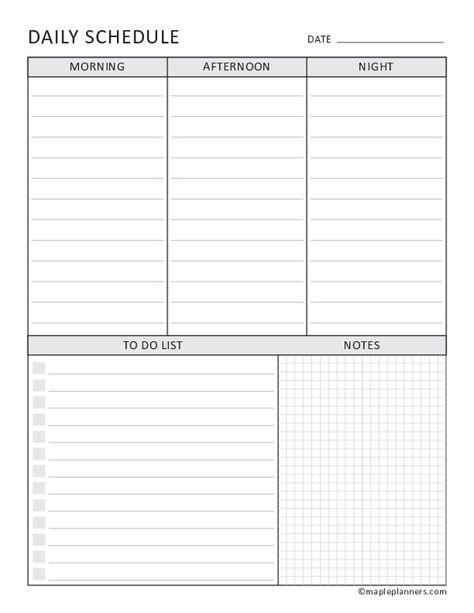 Free Printable Daily Schedule Templates Daily Life Schedule, Free Printable Daily Schedule Templates, Make A To Do List, Printable Daily Schedule, A To Do List, Daily Schedule Template, Daily Printable, Schedule Templates, Todo List