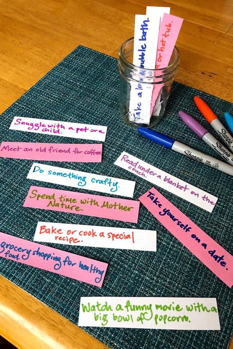 How to Use a Mason Jar to Make You Feel Happy and Stress-Free Mason Jar Activities, Self Care Mason Jars, Self Care Jar Ideas, Feelings Jar, Self Care Jar, Hard Conversations, Candle Workshop, Spiritual Direction, Wellness Workshop