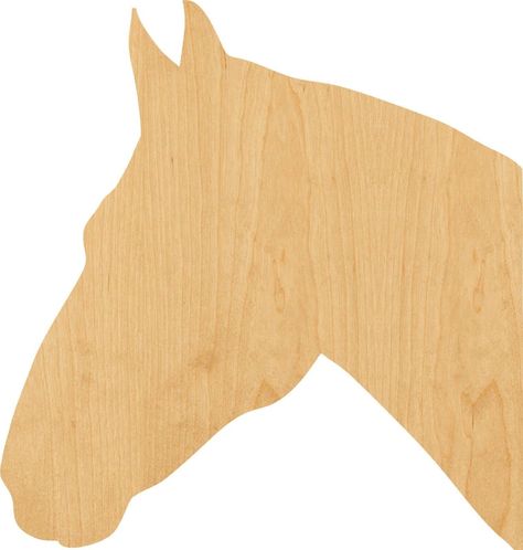 Horse Theme Birthday Party, Horse Head Wreath, Horse Wreaths, Wood Horse, Horses Theme, Wood Shapes, Horse Crafts, Wooden Horse, Cut Out Shapes