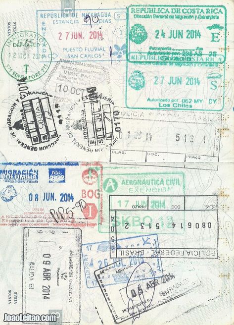 FULL PASSPORTS: Images of stamp and visa filled up passports. Different images of passports full of entry or exit border stamps and visas. Full Passport, Visa Online, Travel Stamp, Travel Visa, Passport Stamps, Travel Wallpaper, Travel Board, Solo Travel, Travel Quotes