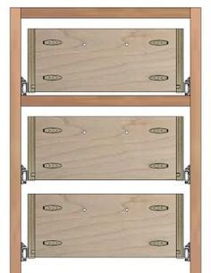 Gaveteiro Pinterest Building Drawers, Fine Woodworking Furniture, Building Kitchen Cabinets, Diy Furniture Building, Pocket Screws, Furniture Building, Diy Drawers, Building Furniture, Woodworking Joinery