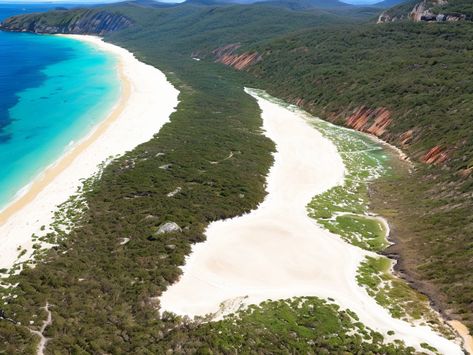 Discover Australia's Natural Beauty: Wineglass Bay Wineglass Bay, Inspiring Landscapes, Awe Inspiring, Wine Glass, Natural Beauty, Australia, Beauty, Quick Saves, Nature