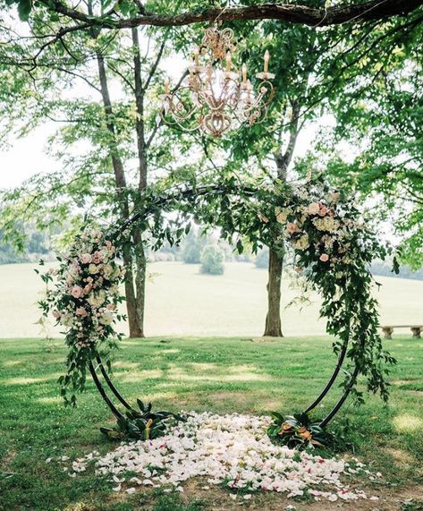 Moongate with chandelier Moongate Arch Wedding, Moon Gates, Moon Gate, Garden Party Wedding, Woodland Garden, Wedding Mood Board, Flower Ideas, Wedding Mood, Wedding Plans