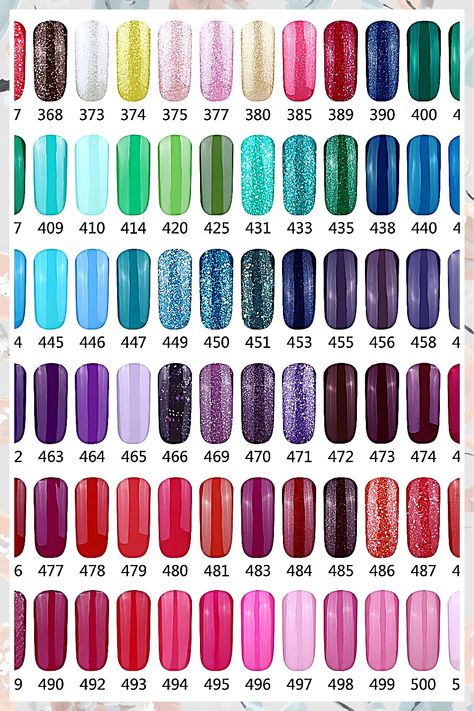 The best gel nail polish for shiny, chip-resistant nails that last. Gelish Nail Colours, Emerald Nails, Color For Nails, Gel Nail Polish Colors, Best Gel Nail Polish, Gelish Nails, Gel Nail Colors, Gel Polish Colors, Nail Polish Sets