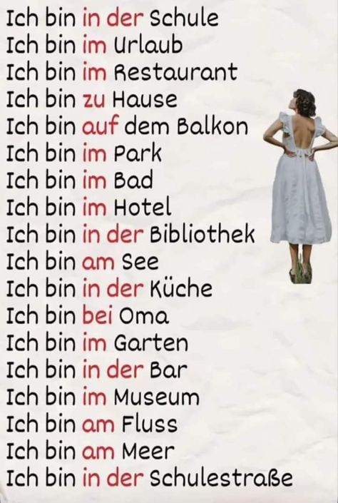 Basic German Phrases, Cool German Words, German Phrases Learning, Deutsch Language, Study German, German Study, German Phrases, Germany Language, Learning Languages Tips