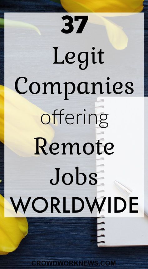 Are you searching for remote jobs? Here is a big list of legit and researched companies offering remote jobs worldwide. Click through and find the jobs matching your skills today! Online Jobs Worldwide, Remote Jobs No Experience, Jobs For Introverts, Jobs For College Students, Legit Online Jobs, Work From Home Companies, Stay At Home Jobs, Digital Nomad Lifestyle, Nomad Lifestyle