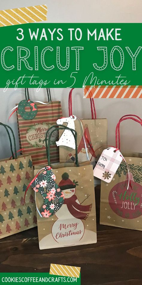 Cricut Joy Project Ideas Christmas, Cricut Gift Tags Christmas, Cricut Joy Gift Tags, Cricut Joy Christmas Tags, Circut Joy, Cricut Joy Christmas Gift Tags, Cricut Joy Labels, Christmas Gift Tags Silhouette Cameo, Cristmas Gift Tags Cricut