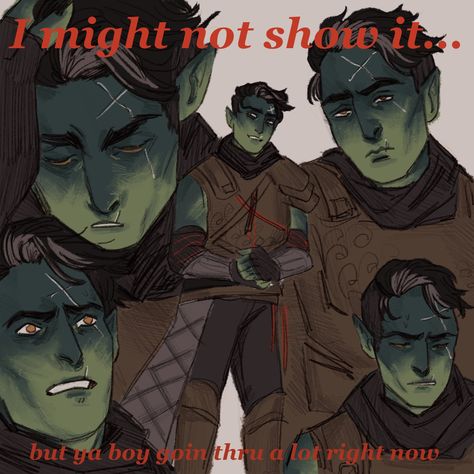 Fjord Critical Role, Fluffer Nutter, Critical Role Campaign 2, Critical Role Characters, Hyper Fixation, Mighty Nein, Critical Role Fan Art, Yae Miko, Fandom Funny