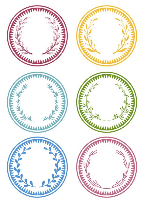 Round Images Free Printable, Free Labels Printables Editable, Round Label Design Ideas, Label Templates Free Printable Editable, Round Stickers Free Printable, Round Labels Printables Free Templates, Circle Printable Stickers, Printable Labels Free Customizable, Round Sticker Design Free Printables