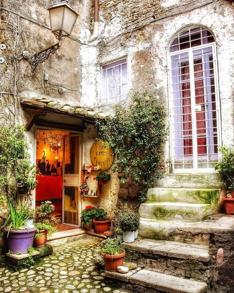 Calcata Vecchia.. Italy.. Instagram on cort memory Calcata Vecchia, Calcata Italy, Italy Instagram, Stairs, Italy, Road, Instagram