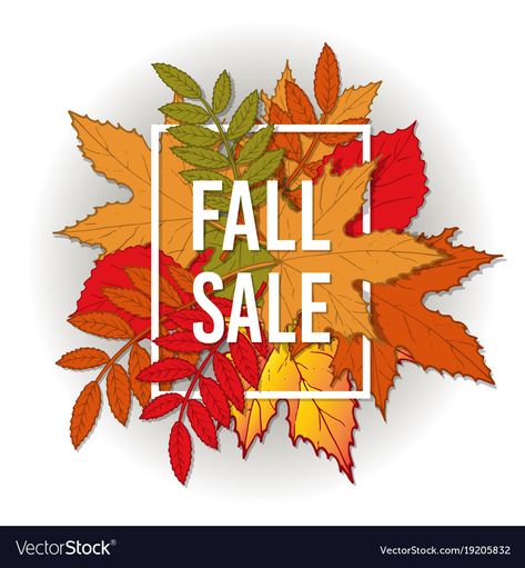 Fall Sale Poster, Iphone Wallpaper Moon, Open House Invitation, Wallpaper Moon, Color Leaves, Fall Sale, Leaves Vector, Cat Cards, Autumn Sales