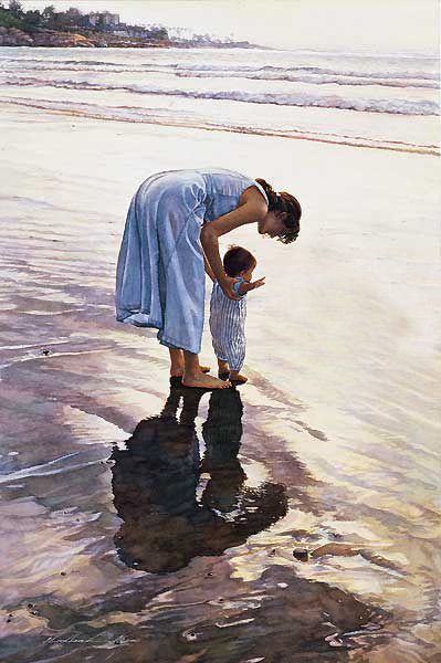 Inspiring Art, Steve Hanks, Anniversary Canvas, Kunst Inspiration, Art Degree, Commercial Art, Watercolor Artists, Dreamy Art, Foto Inspiration