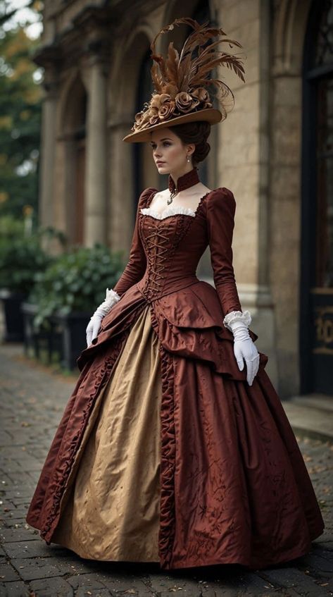 Medieval Prom Dress, Prom Dresses Puffy, Edwardian Evening Gown, Victorian Prom Dress, Victorian Prom, Dickens Dress, Dalton Gomez, Dresses Puffy, High Low Ball Gown