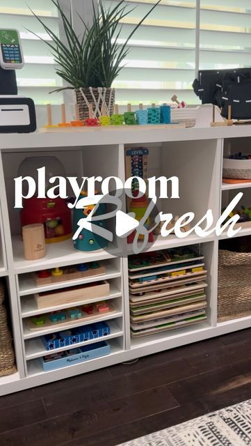 Toys Room Organization Ideas, Organization Ideas For Kids Toys, Toy Rotation Organization, Toy Room Organization Ideas, Playroom Storage Ideas Organizing Toys, Kids Room Organization Ideas, How To Organize Toys, Rotation Toy Storage, Home Edit