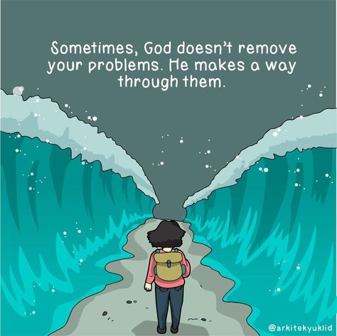 He Will Make A Way, For Son From Mom, Bible Wallpaper, Christian Comics, Motivational Memes, Christian Cartoons, Jesus Cartoon, Birthday Memes, Christian Backgrounds