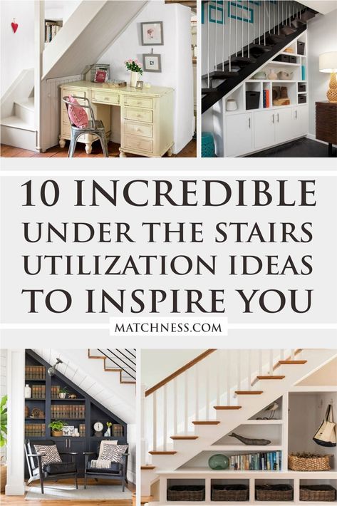 Under The Stairs Organization, Twisting Staircase, Stairs Organization, Under Basement Stairs, Under Staircase Ideas, Living Room Under Stairs, Under Stairs Nook, Room Under Stairs, Space Under Stairs