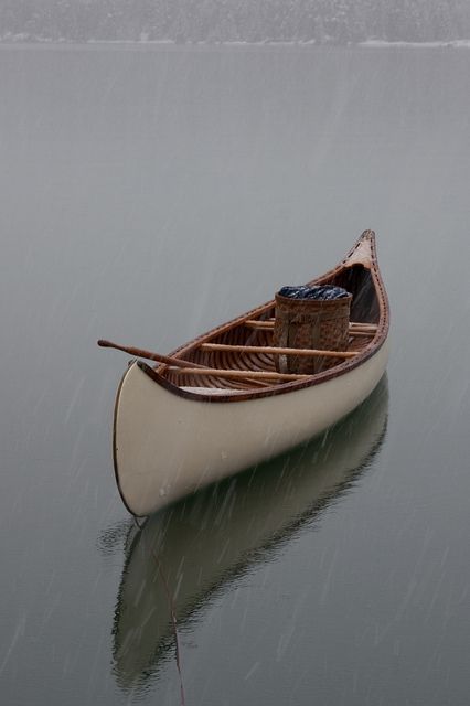 Canoe Pictures, Canoe Storage, Canadian Canoe, Wood Canoe, Real Happiness, Canoe Building, Wooden Canoe, Maligne Lake, Canoe Camping