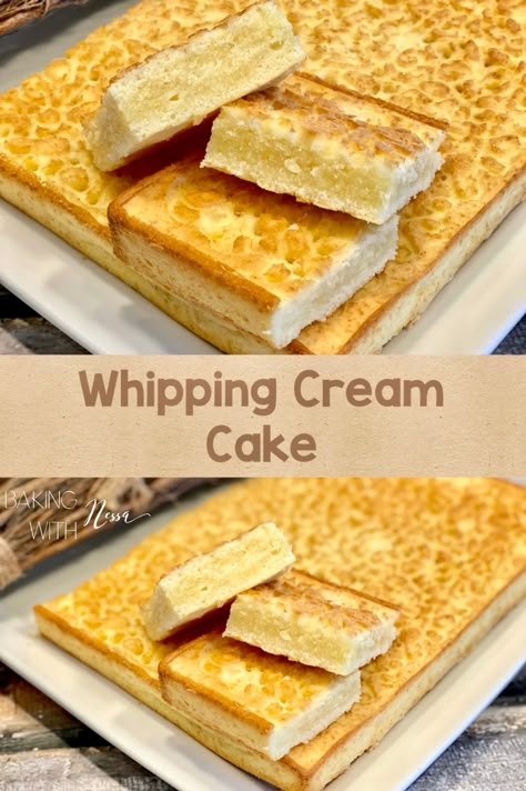 Baseless Cream Cake, What Can I Make With Heavy Cream, Leftover Heavy Cream Recipes, Desserts Made With Heavy Cream, Dessert With Half And Half, Desserts Using Heavy Cream, What To Make With Whipping Cream, Dessert Recipes Using Heavy Cream, Dessert With Heavy Whipping Cream