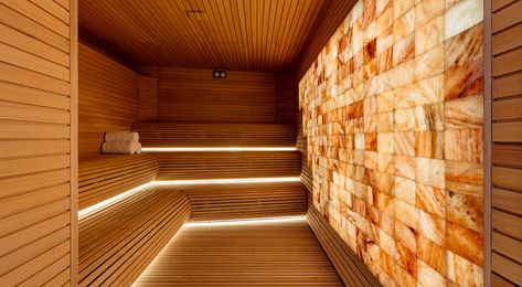 Salt Cave Spa, Living Pool, Salt Cave, Salt Room, Sauna Design, Sauna Room, Spa Design, Interior Design Magazine, The Spa