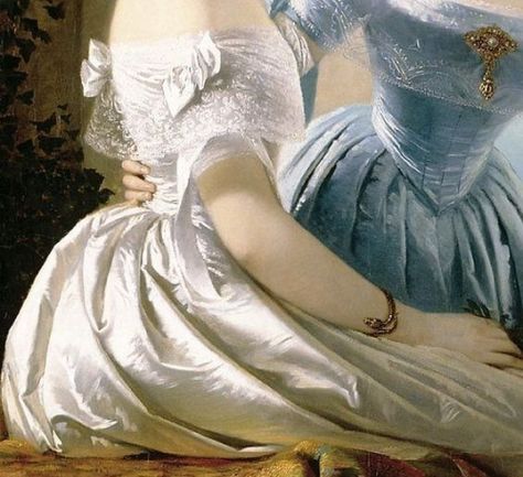 Lady In Waiting Aesthetic, Fantasy Oc, Pretty Paintings, Princess Aesthetic, Old Paintings, Romantic Art, Classical Art, Historical Dresses, Historical Fashion