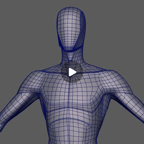 Arm Topology, Pink Joints, Maya Character Modeling, Character Blockout, Body Topology, Character Topology, Anatomy Muscles, 3d Topology, Blender Character Modeling