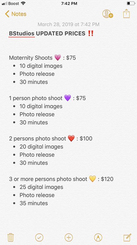 Photo Session Giveaway Ideas, Photo Session Pricing, Photography Prices Packages, Photography Promotion Ideas Social Media, Photoshoot Pricing List Beginner, Photoshoot Package Prices, Photography Holiday Mini Sessions, Photography Prices For Beginners, Photography Session Pricing