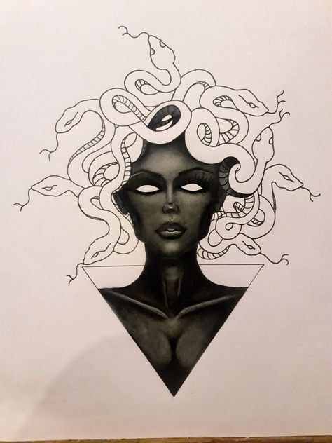 #wip #medusa #art #drawing Medusa Bust Drawing, Medusa Drawing Tutorial, Medusa Hair Drawing, Easy Medusa Drawing, Body Outline Drawing Aesthetic, Medusa Digital Art, Medusa Art Illustration, Medusa Photography, Madusa Drawings