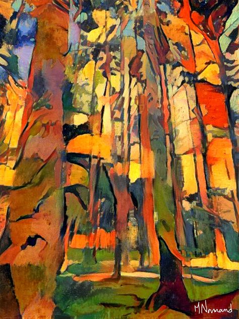 Andre Derain Paintings, Art Fauvisme, Fauvist Art, Walter Anderson, Fauvism Art, Bo Fransson, Andre Derain, André Derain, Watercolor Tree