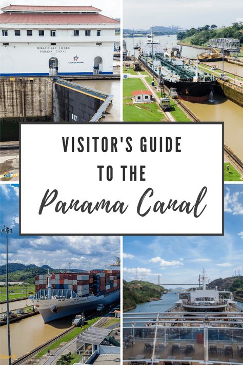 When visiting Panama, make sure to add the Panama Canal to your list of things to see. This UNESCO World Heritage Site is considered one of the Seven Wonders of the Modern World for good reason - it's an amazing feat of engineering! Check out this guide for everything you need to know about visiting the canal, from tips on how to do it to what you can expect. written by a resident. Panama Canal History, Panama Canal Cruise Tips, Panama Wedding, Norwegian Bliss, Panama Canal Cruise, Central America Destinations, North America Travel Destinations, Panama Travel, Cruise Planning